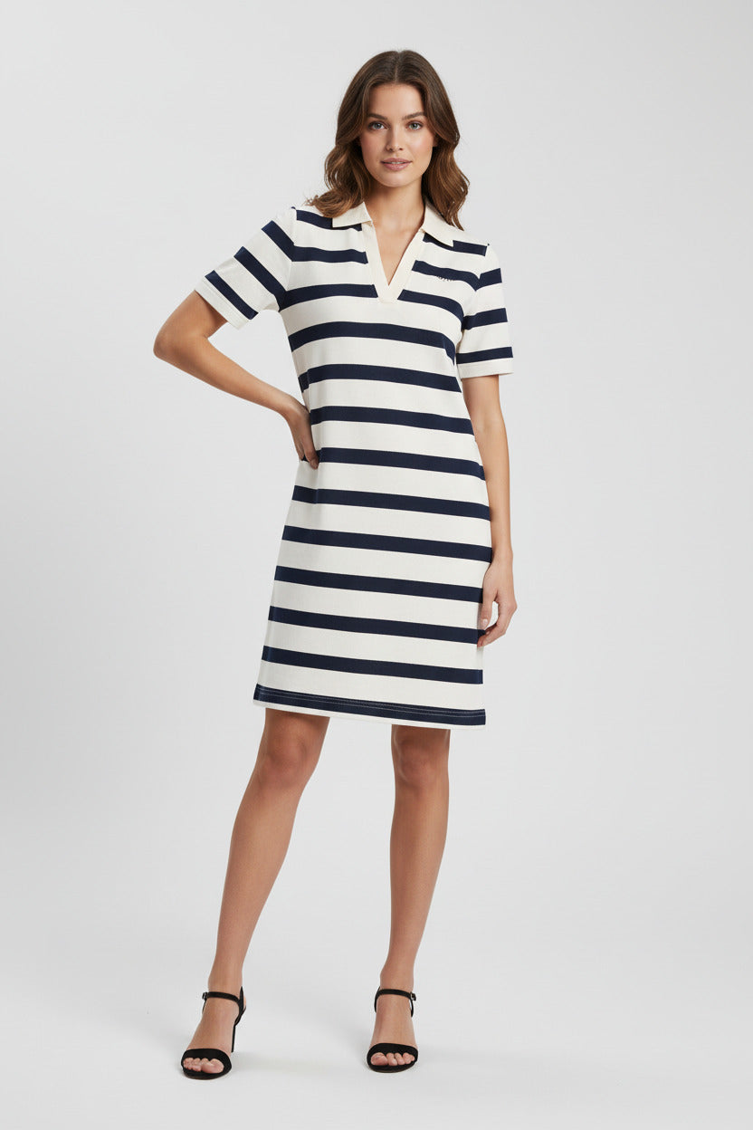 HV Polo Leilani Dress Navy AOP