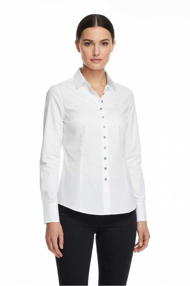 HV Polo Daisy Blouse White