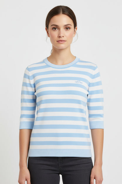 HV Polo Bobby Pullover Light Blue