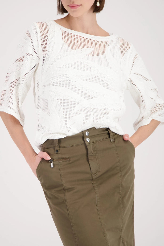Monari Cream Pullover 410921