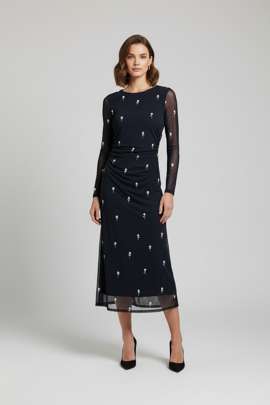 Fabienne Chapot Ashley Dress Black/Cosy White