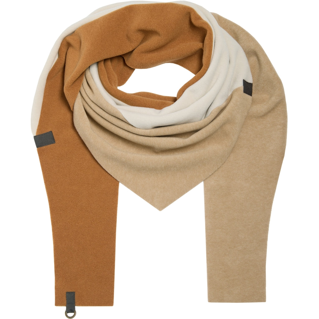 Henriette Steffensen Scarf 4078 Camel/Kit/Rust
