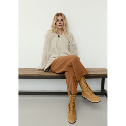 Henriette Steffensen Flare Trousers 3/4 2115 Rust