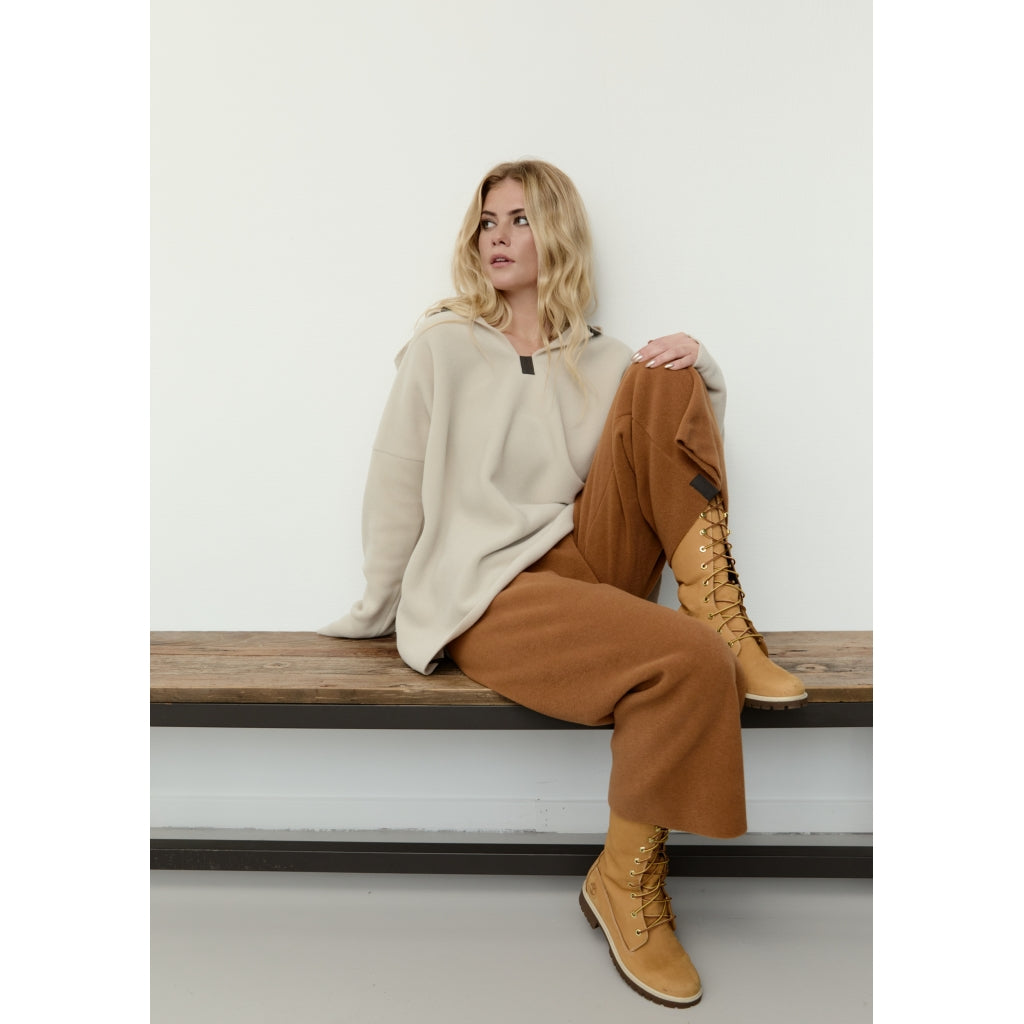 Henriette Steffensen Flare Trousers 3/4 2115 Rust