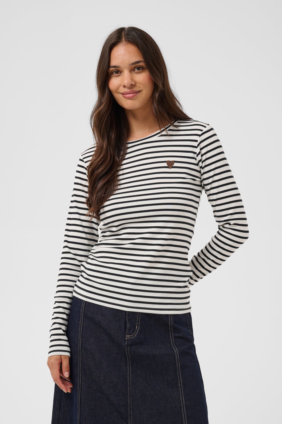 Kaffe Liddy T-Shirt Carafe Heart