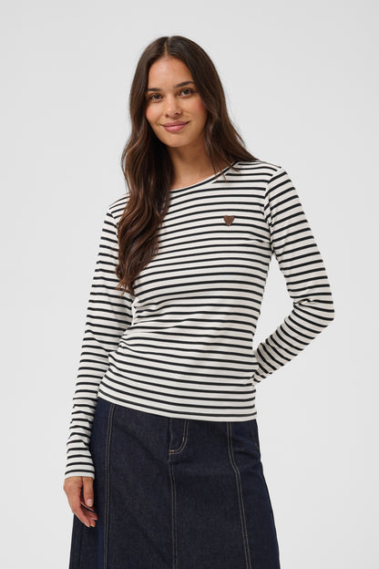 Kaffe Liddy T-Shirt Carafe Heart