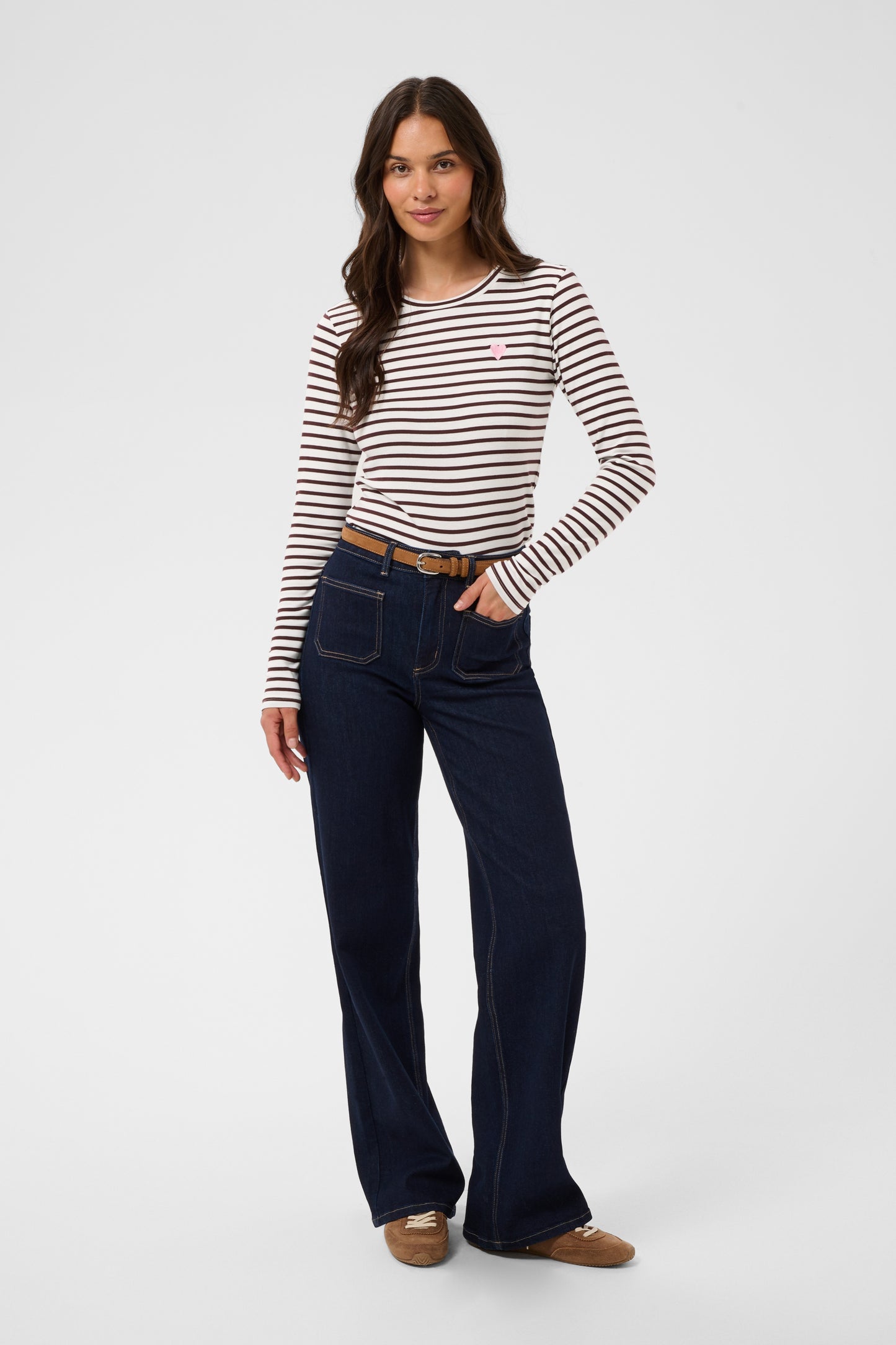 Kaffe Liddy T-Shirt Wild Fudge Heart