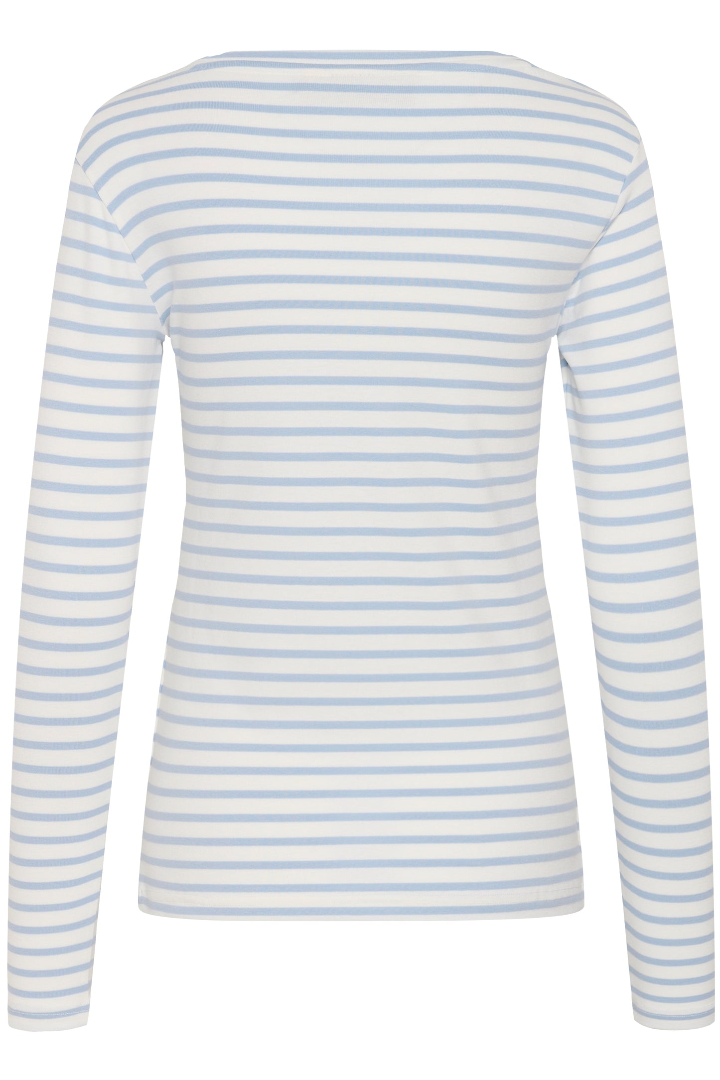 Kaffe Liddy T-Shirt Chalk/Blue-Fog