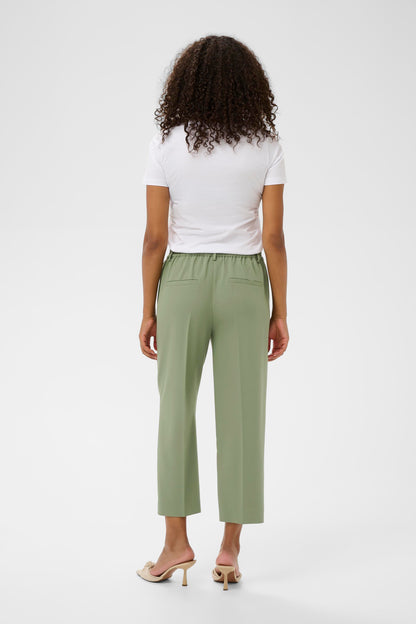 Kaffe KAsakura Cropped Pants Sea Spray