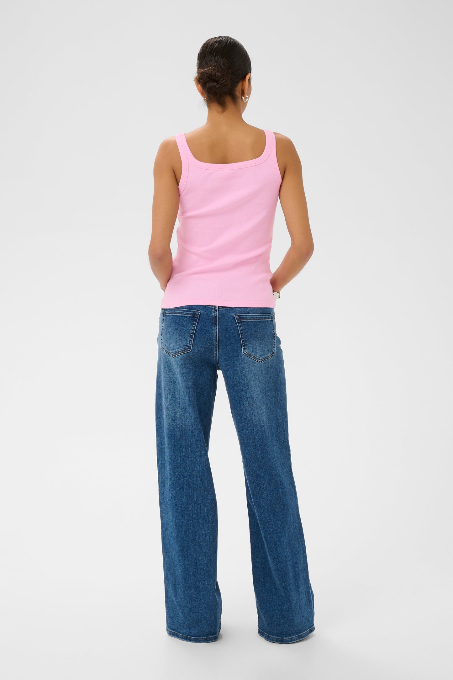 Kaffe KAcarna Tank Top Pink Frosting