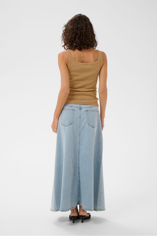 Kaffe KAcarna Tank Top Petrified Oak