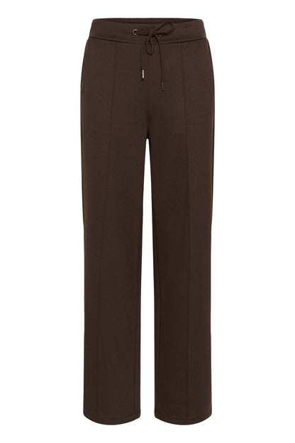 Kaffe KAjenny Straight Trousers Fudge