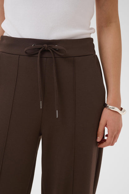 Kaffe KAjenny Straight Trousers Fudge