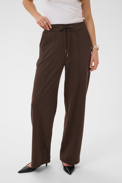 Kaffe KAjenny Straight Trousers Fudge