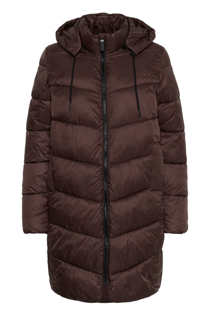 Kaffe KAsusanne Coat Coffee Bean