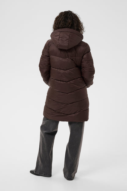 Kaffe KAsusanne Coat Coffee Bean