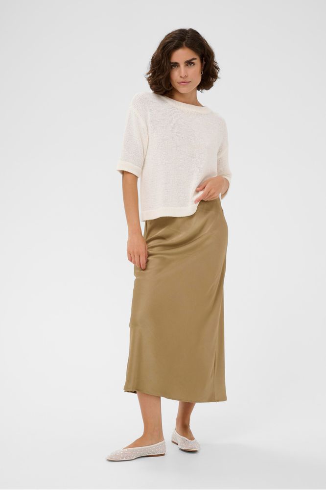 Kaffe KAlotte Skirt Petrified Oak