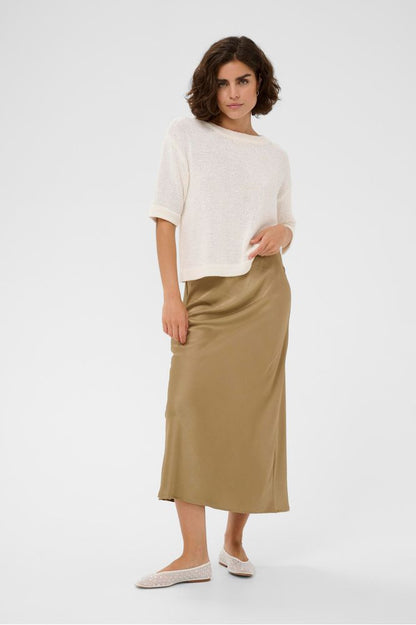 Kaffe KAlotte Skirt Petrified Oak