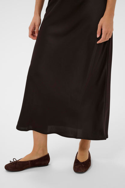 Kaffe KAlotte Skirt Coffee Bean