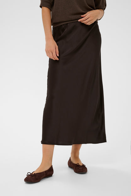 Kaffe KAlotte Skirt Coffee Bean