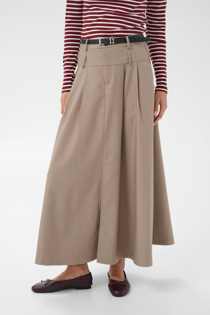 Kaffe KAlissi Skirt Desert Taupe