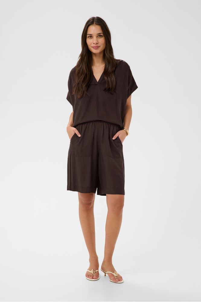 Kaffe KAmilia Shorts Black Coffee