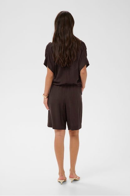 Kaffe KAmilia Shorts Black Coffee