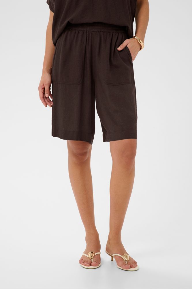 Kaffe KAmilia Shorts Black Coffee