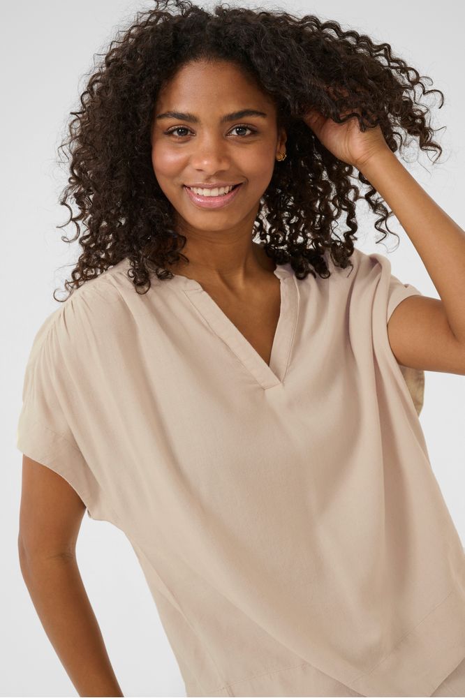 Kaffe KAmilia Blouse Feather Gray