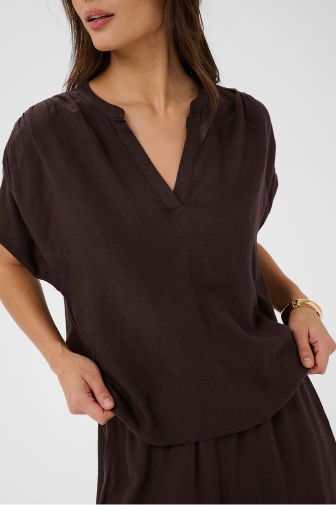 Kaffe KAmilia Blouse Black Coffee
