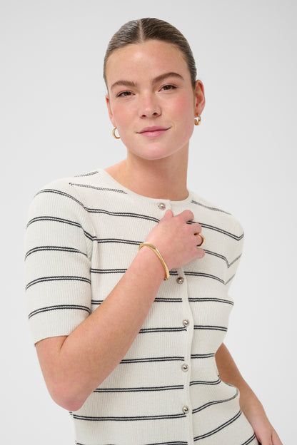 Kaffe KAmorita Cardigan Turtledove