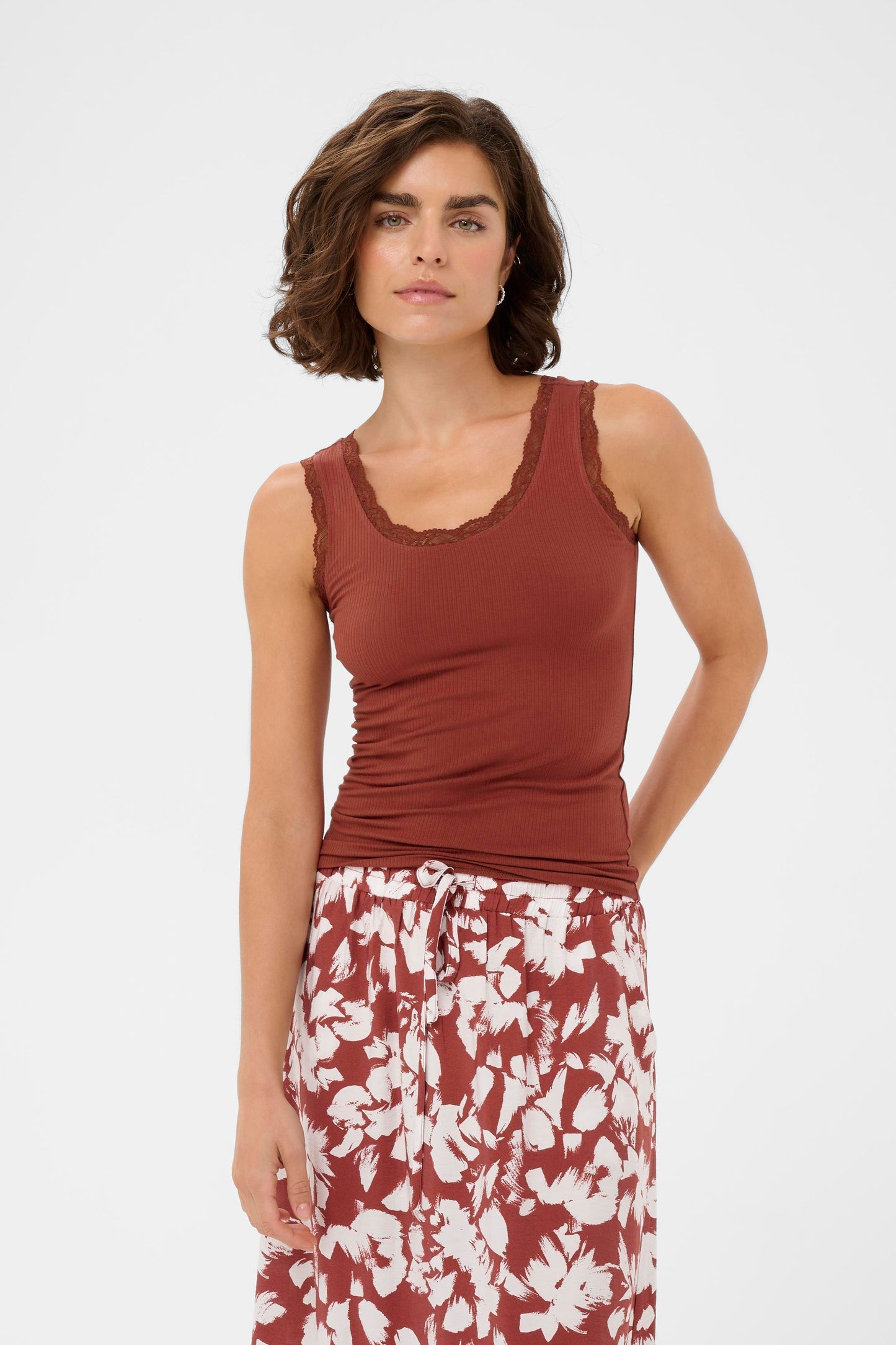 Kaffe KAomi top Henna
