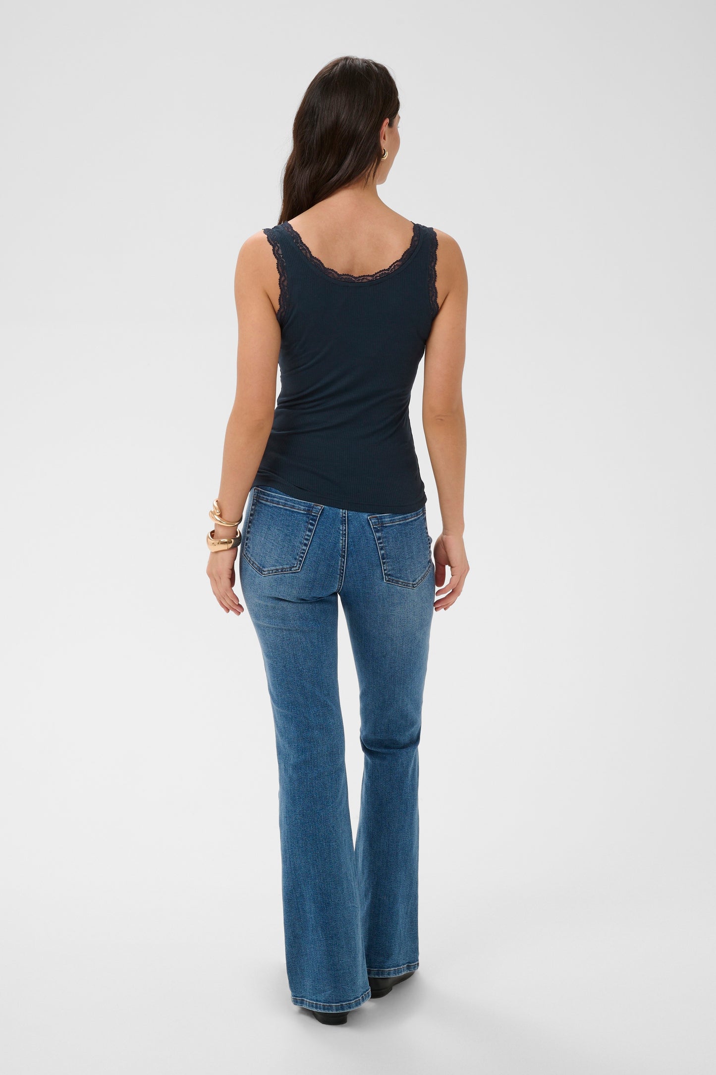 Kaffe KAomi top Midnight Marine
