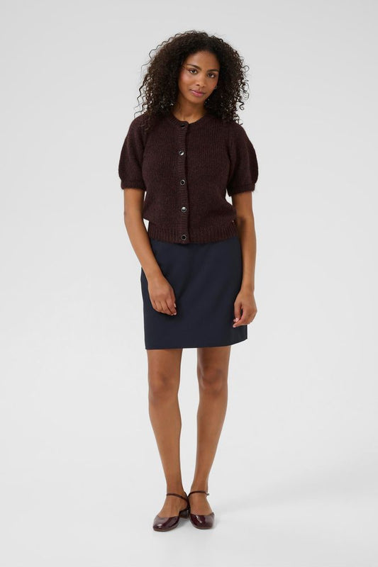 Kaffe Emilie Evi Knit Cardigan Fudge