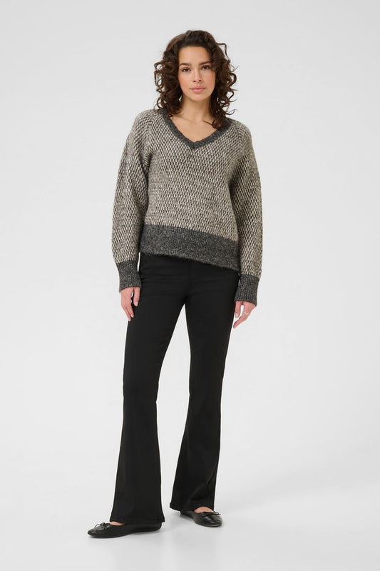 Kaffe Dark Grey Melinda Pullover