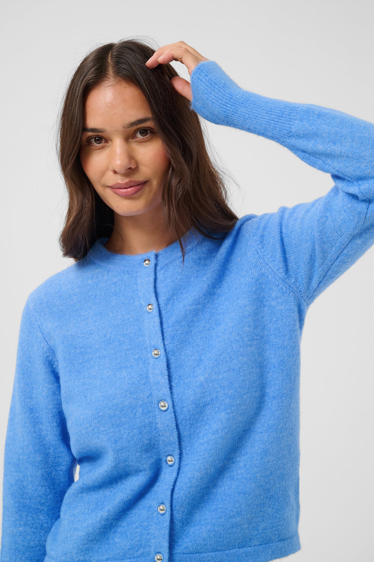 Kaffe KAniel Knit Cardigan Provence Melange