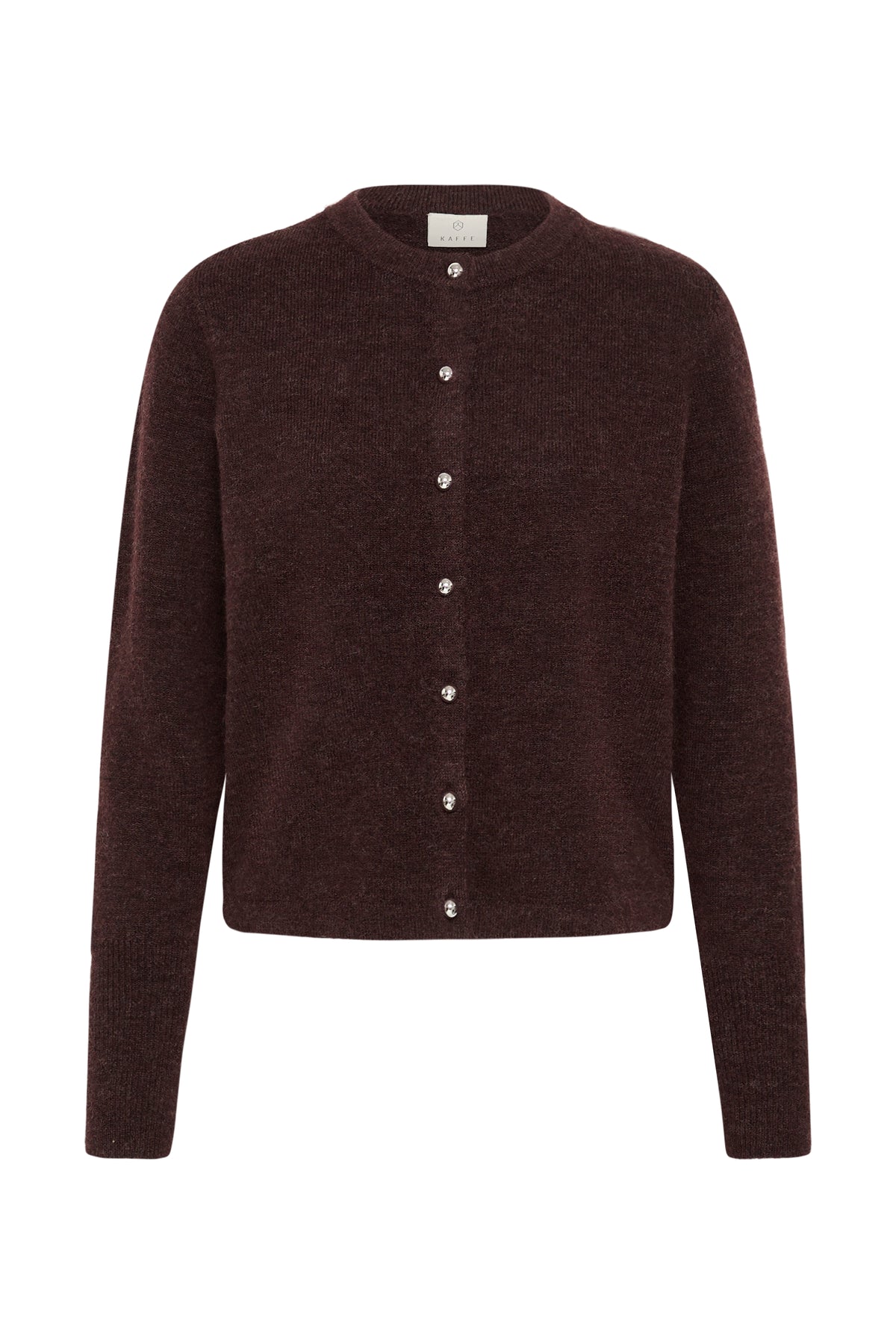 Kaffe KAniel Knit Cardigan Fudge Melange