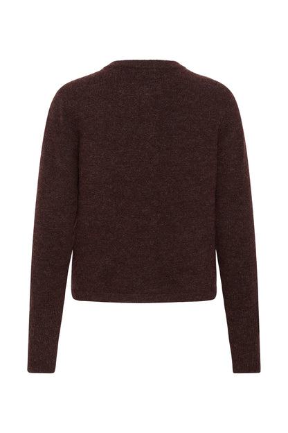 Kaffe KAniel Knit Cardigan Fudge Melange