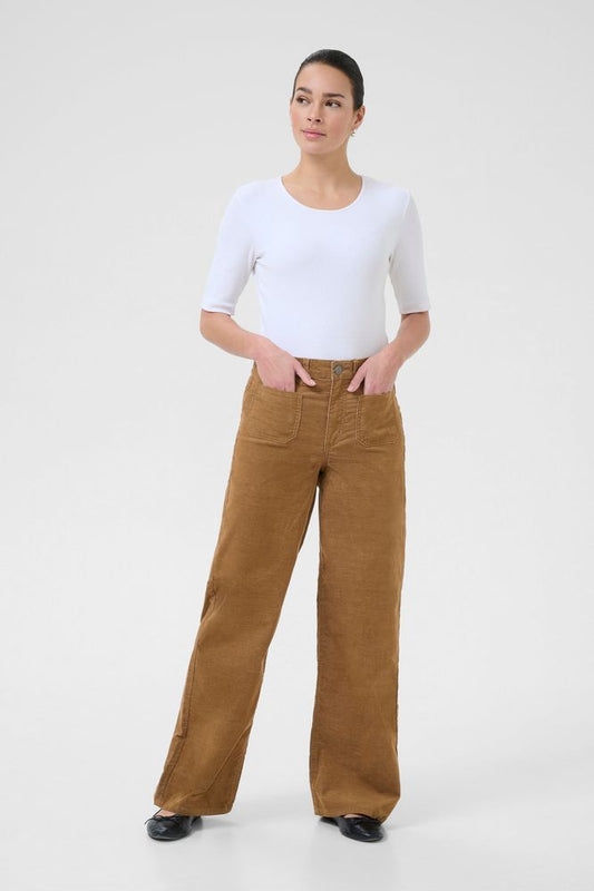 Kaffe Toasted Coconut Molly Trousers