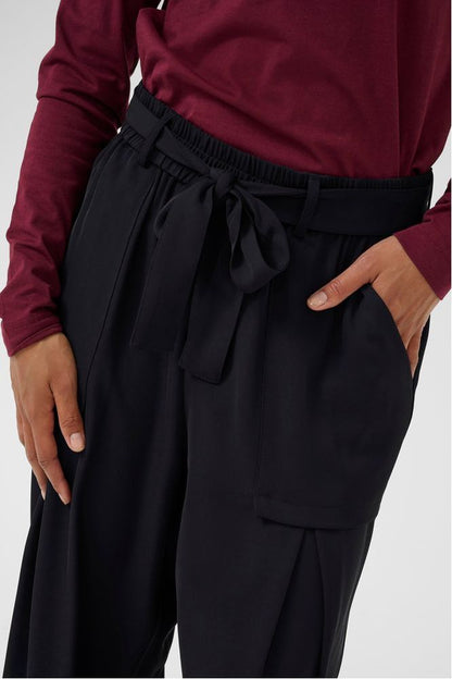 Kaffe Black Signa Trousers