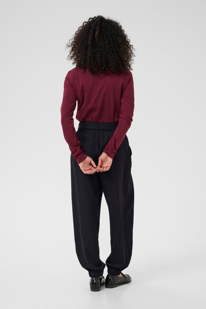 Kaffe Black Signa Trousers