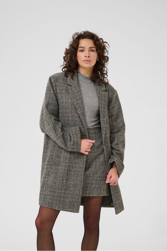 Kaffe Vivian Checked Jacket