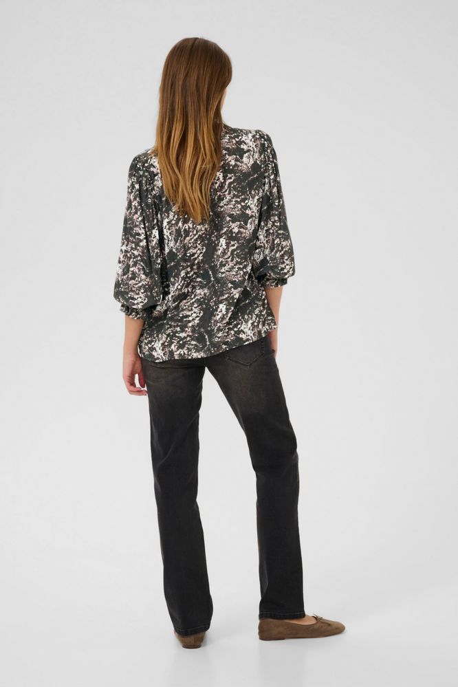 Kaffe Abstract Print Linda Blouse