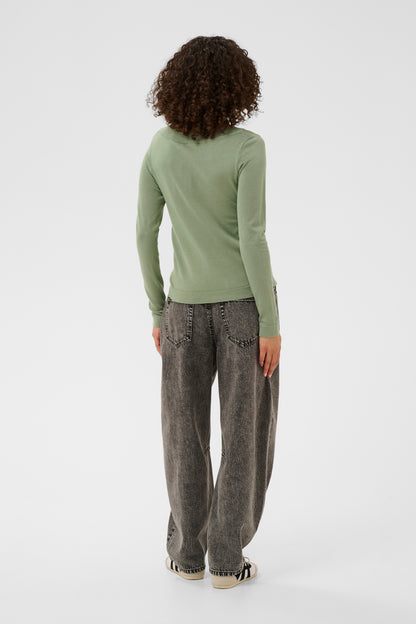 Kaffe KAlizza Knit Pullover Sea Spray