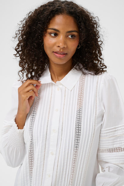 Kaffe KAbella Shirt Optical White
