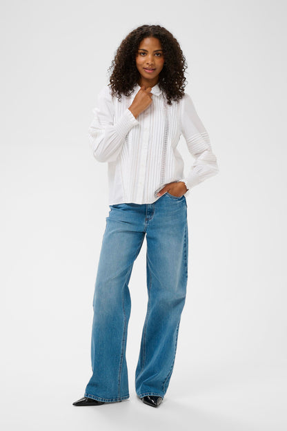 Kaffe KAbella Shirt Optical White