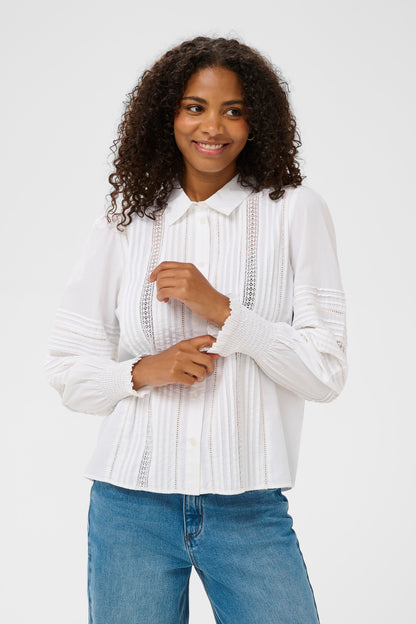 Kaffe KAbella Shirt Optical White