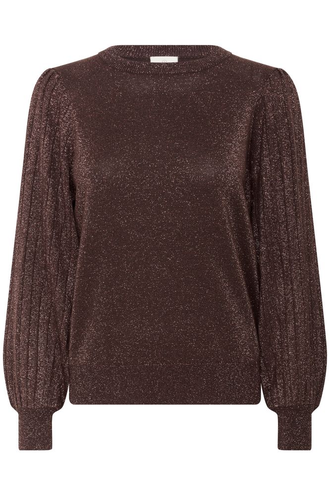 Kaffe Regina Pleat LS Pullover