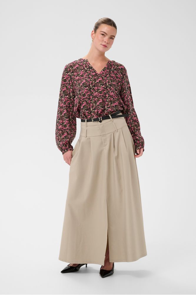 Kaffe KAbella Shirt Pink Black Graphic