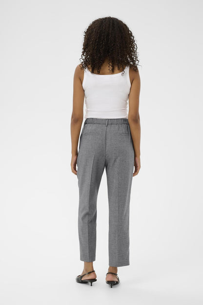 Kaffe KAramona Cropped Pants Grey Melange